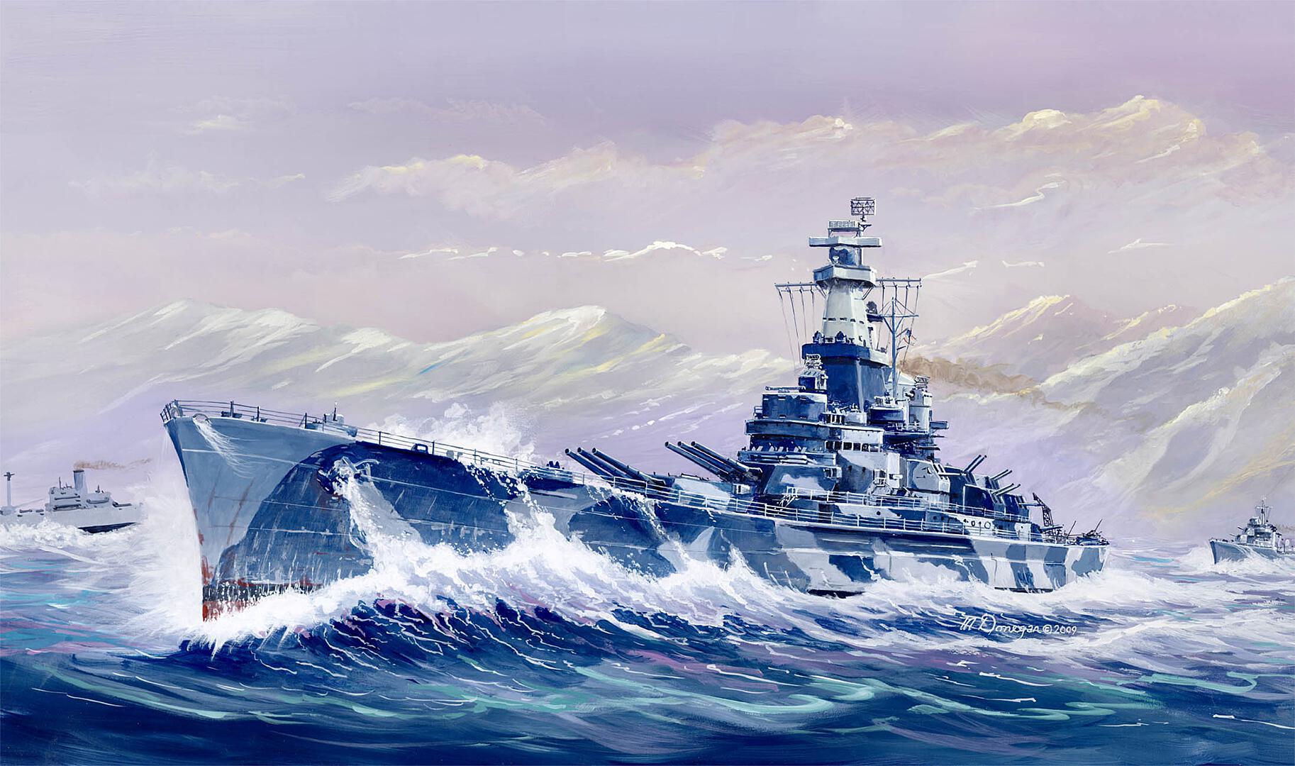 1/700 BB-60 USS Alabama | Boats | TRUMPETER | Brands | EN
